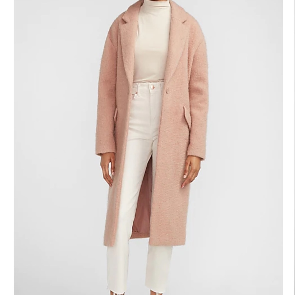 Express wool blend coat - Picture 2 of 3